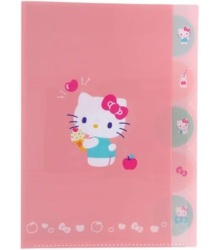 Amazon.co.jp: サンスター文具 ハロー キティ クリア ファイル a 5 3